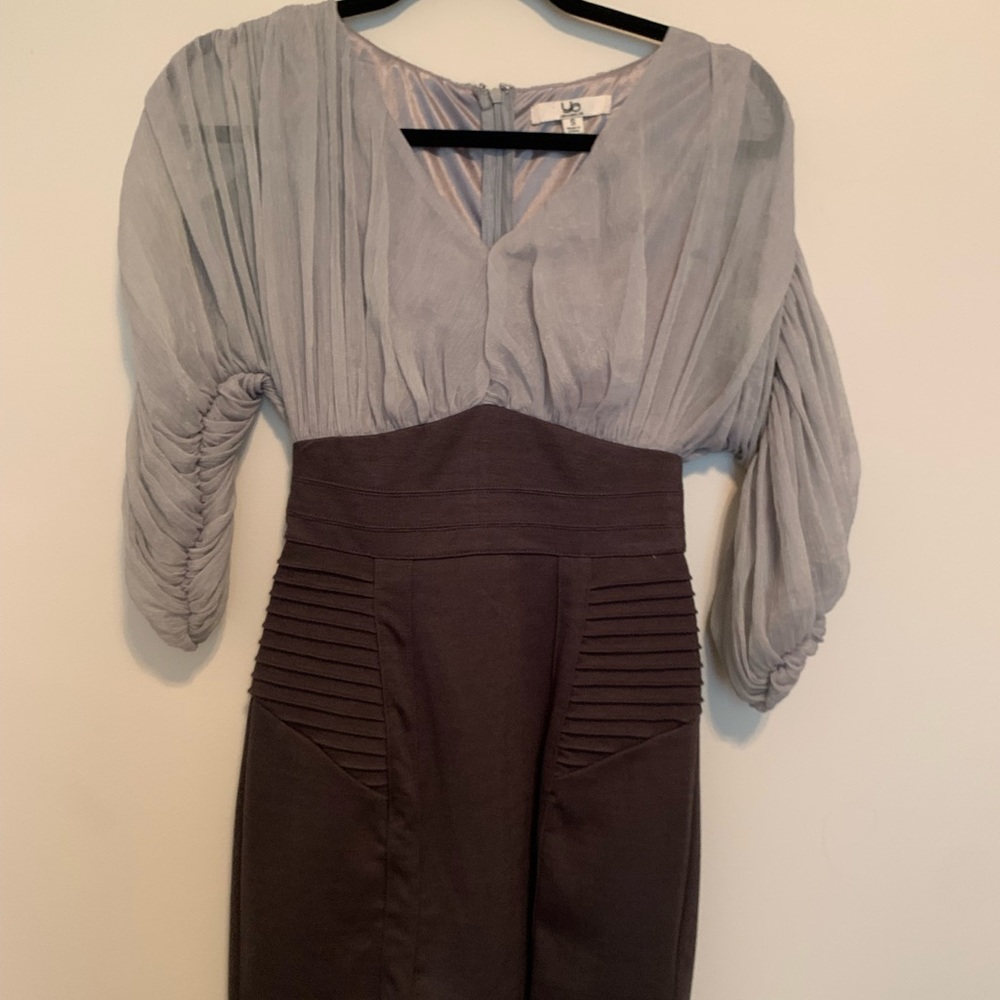 Cocktail or holiday metallic dress